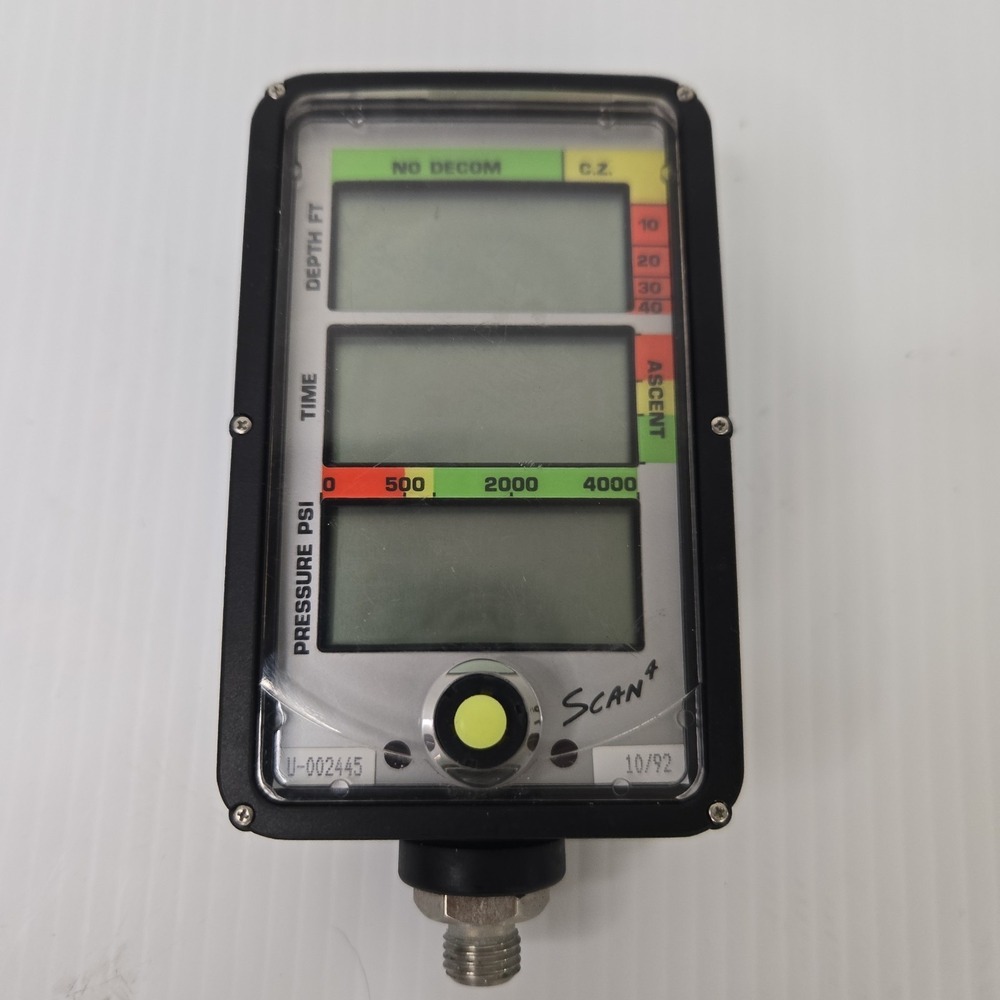 US Divers Aqua Lung Scan 4 Metric Scuba‎ Computer Console Air Integrated